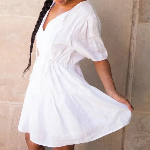 araminta mini dress Araminta Mini Dress (Butter)